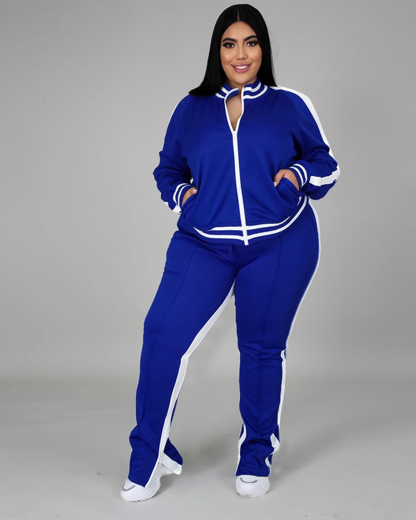 SHE GOT GAME Tracksuit - Plus Size