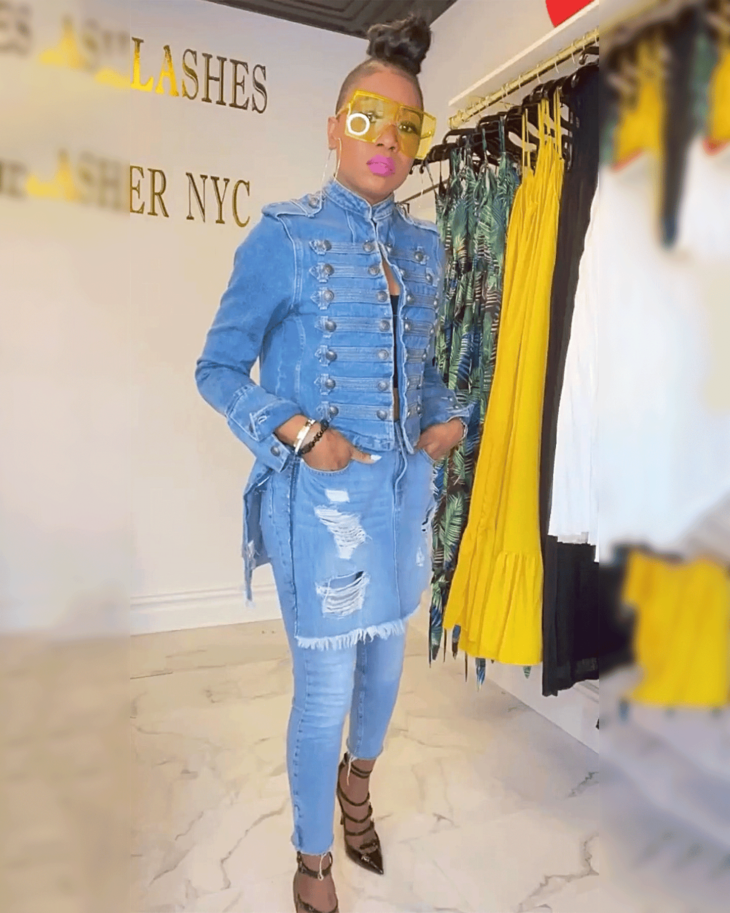 GO AWF | DENIM JACKET