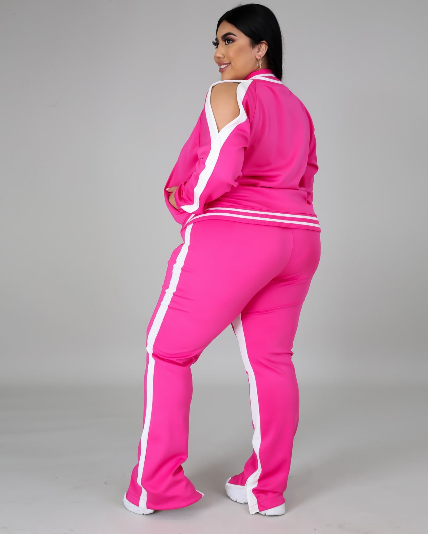 SHE GOT GAME Tracksuit - Plus Size