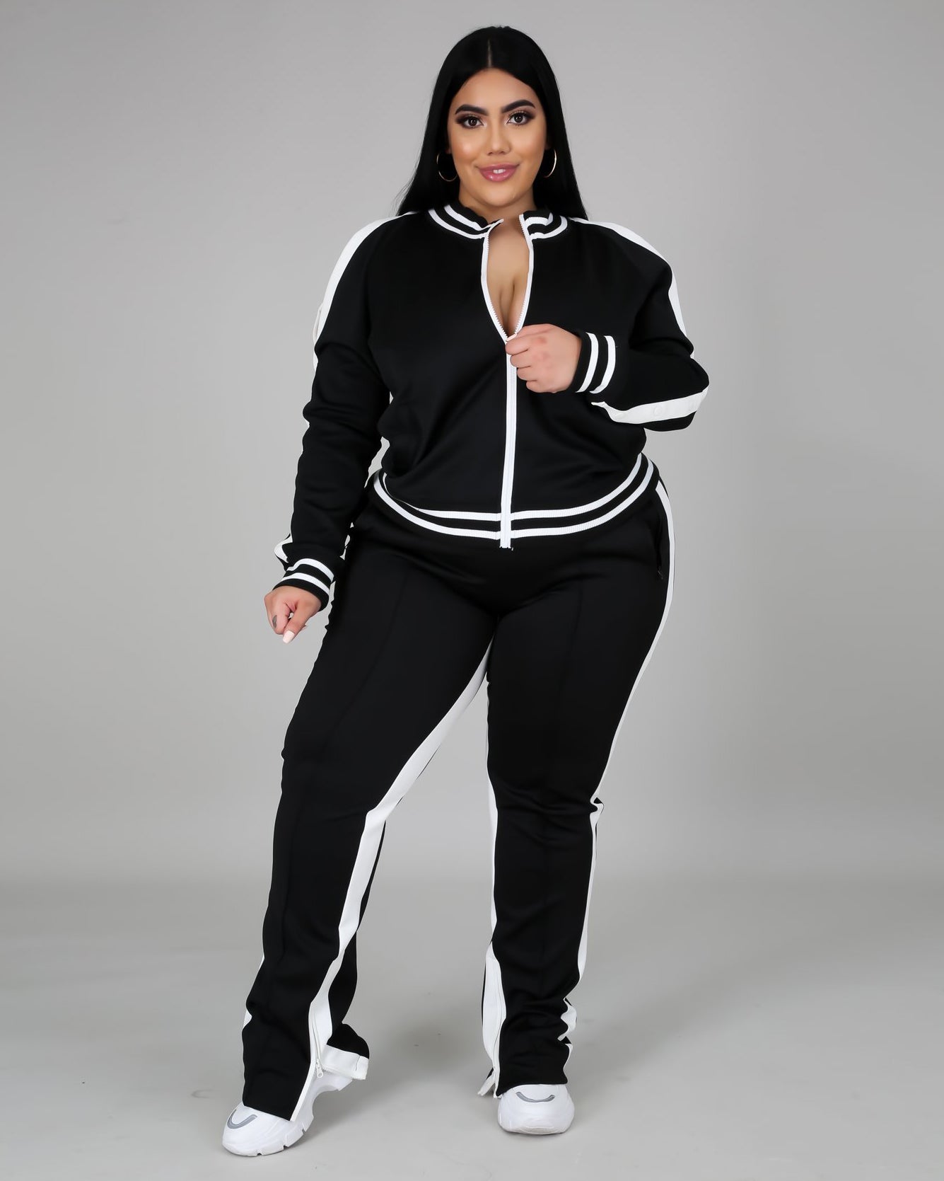 SHE GOT GAME Tracksuit - Plus Size
