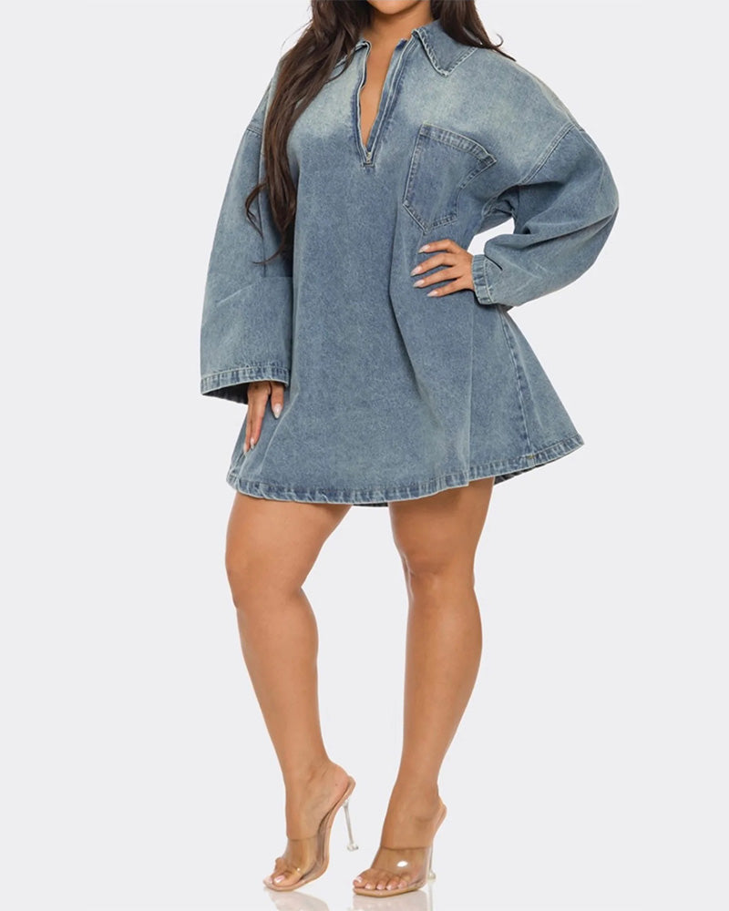 Kima Denim Dress