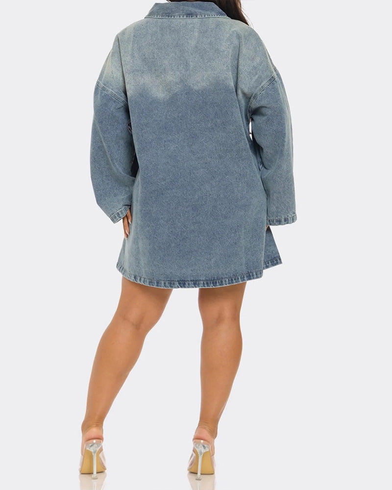 Kima Denim Dress