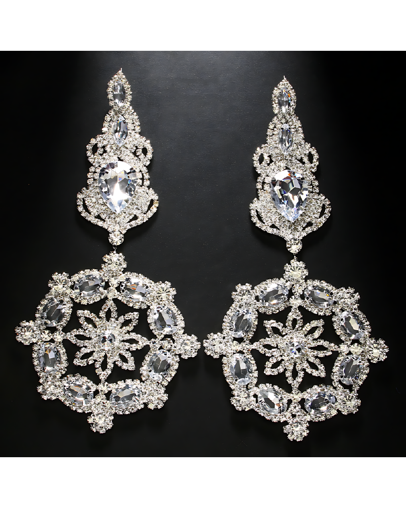 Crystal Glam Earrings