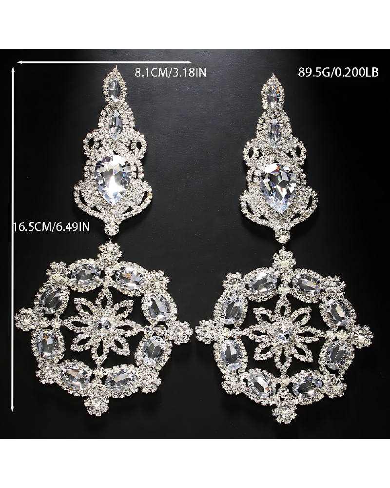 Crystal Glam Earrings