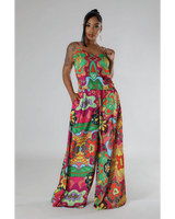 Colorful Palazzo Pants Set