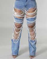 Pearl and Diamond Jeans