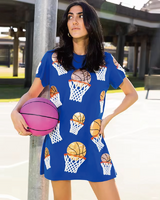 Basketball Hoop Tee Dress