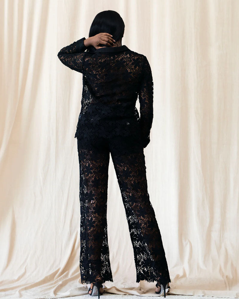 Charli Lace Pant Set