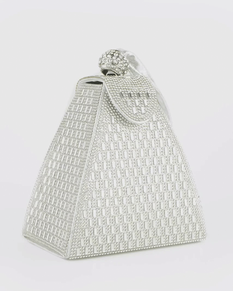 Crystal Pyramid Handbag