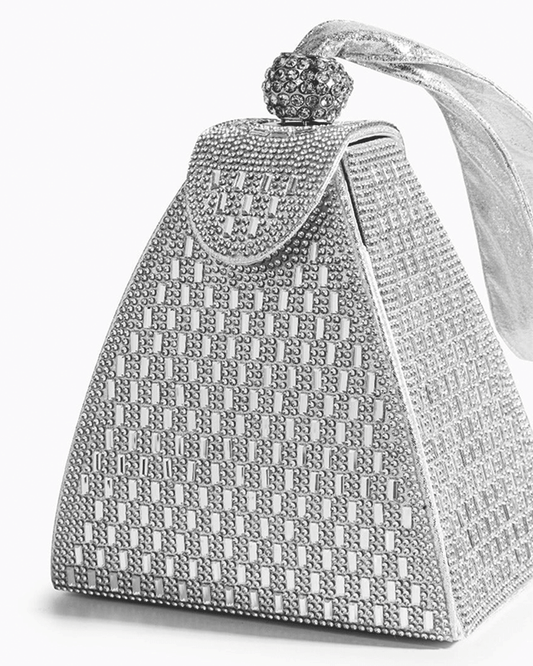 Crystal Pyramid Handbag