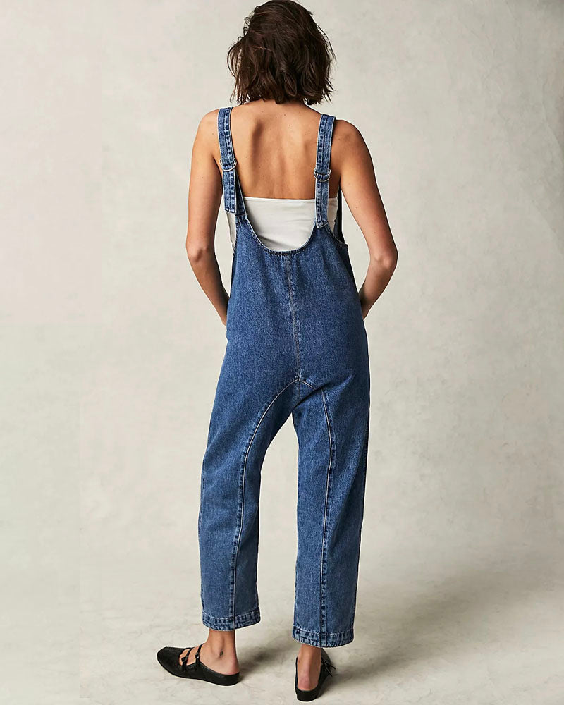 Sunday Stunners Denim Jumpsuit