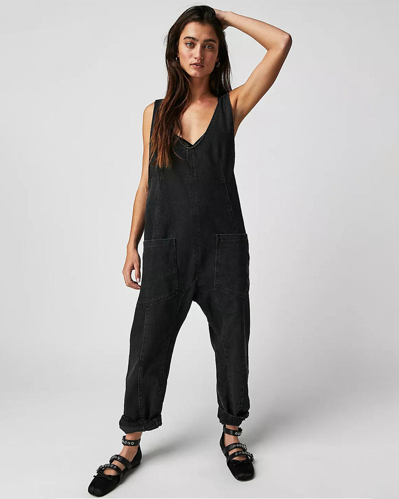 Sunday Stunners Denim Jumpsuit