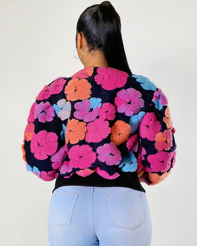 3D Flower Jacket【ON SALE】