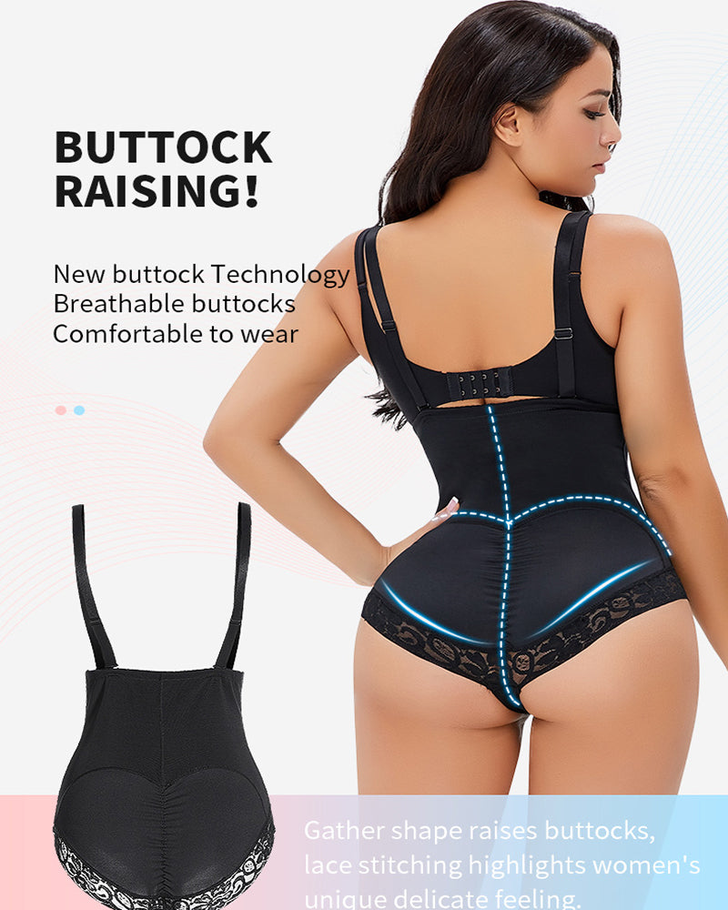 Booty Boosting Body Shaper(Detachable Shoulder Strap)