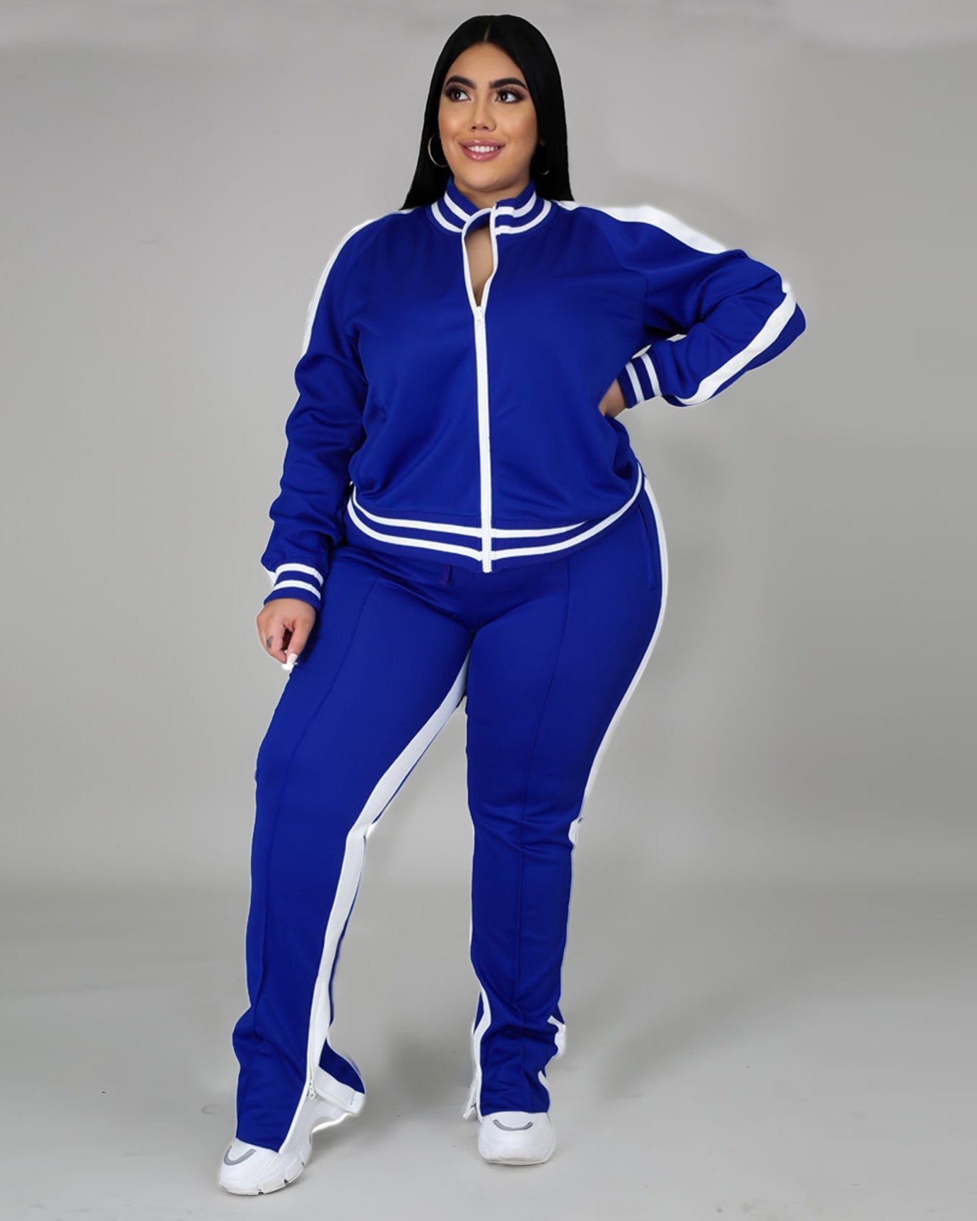 SHE GOT GAME Tracksuit -  Plus Size