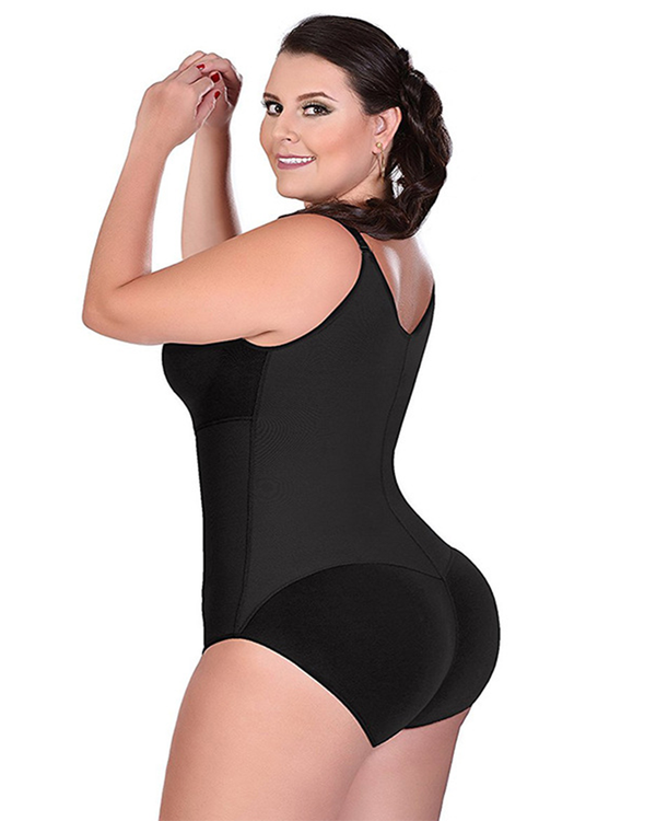 Zip-Up Body Brief Shaper