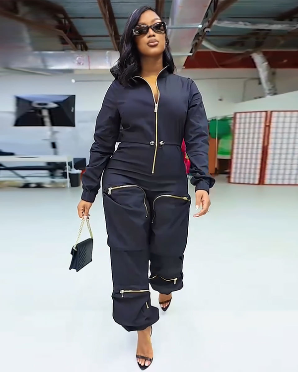 CARGO FLIGHT JUMPSUIT