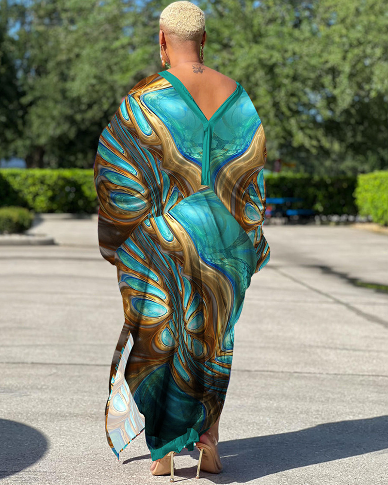 SEA OF COLORS KAFTAN