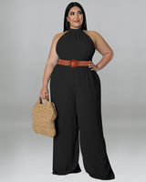 TRINA HIGH-BACK JUMPSUIT(WITH BELT)