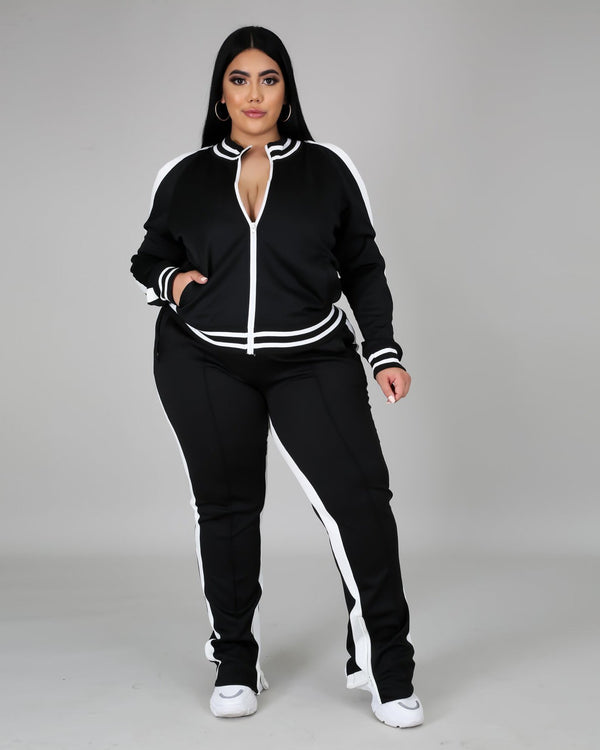 SHE GOT GAME Tracksuit -  Plus Size