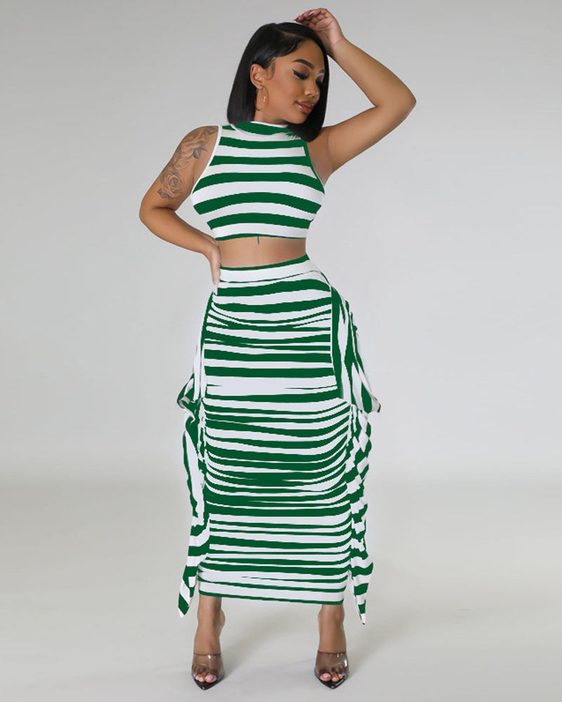 Feel No Pain Skirt Set