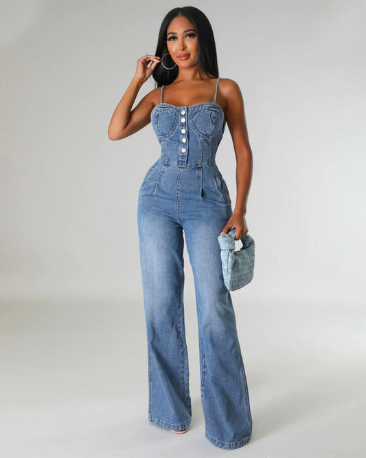 Janecka Denim Jumpsuit