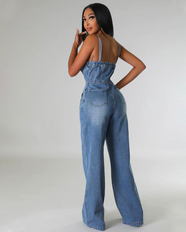 Janecka Denim Jumpsuit