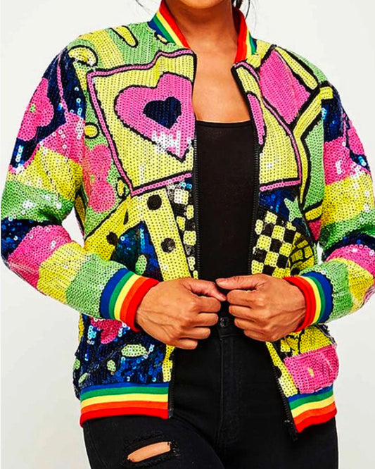 Life of the Party Sequin Jacket