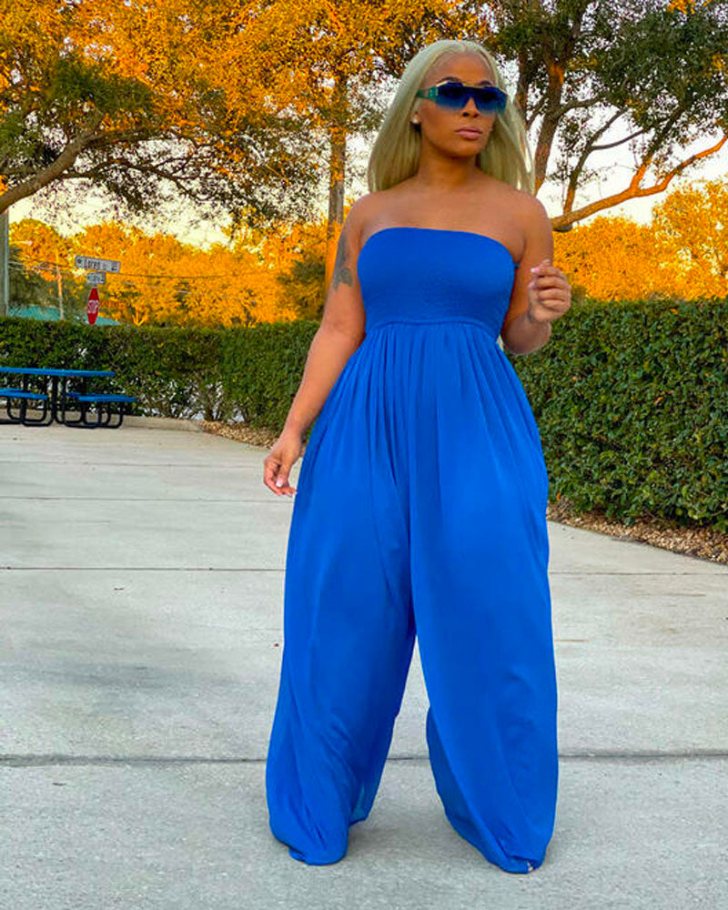 free flare jumpsuit