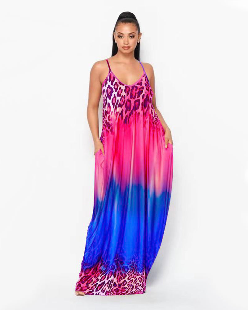 TYE DYE JUNGLE FEVER DRESS