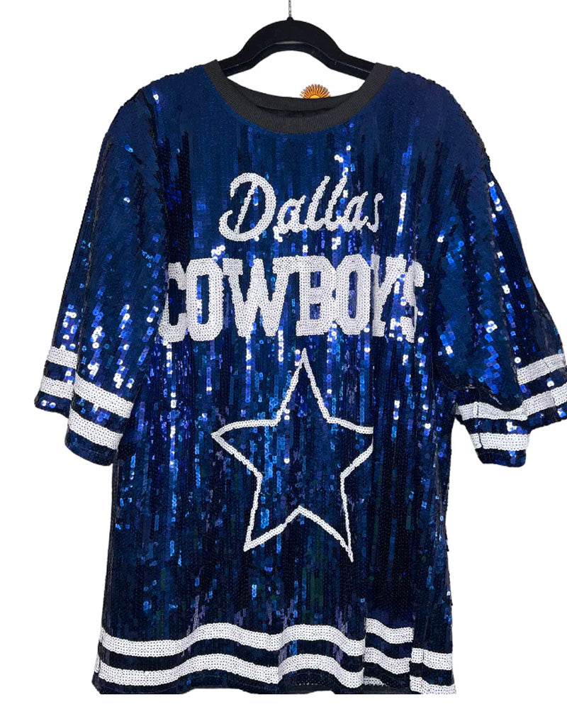 COWBOYS SEQUIN DRESS – Covetedsign